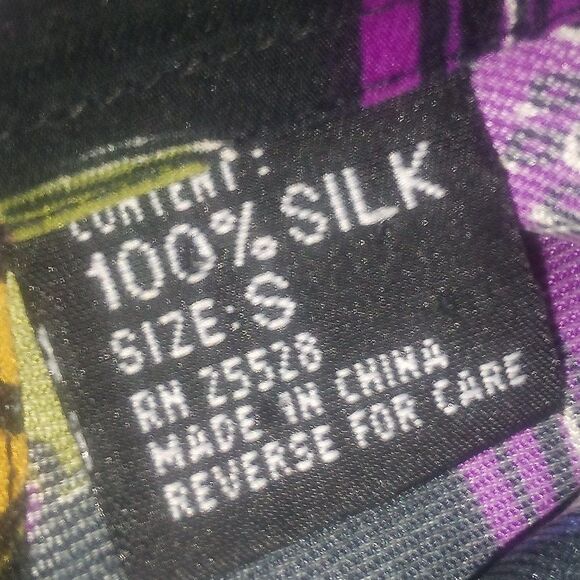 Vintage Saxony World Famous Streets Roads Sign Names Silk Shirt - Picture 5 of 8